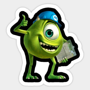 Mosters Inc Tee Sticker